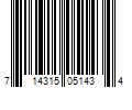 Barcode Image for UPC code 714315051434