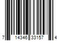 Barcode Image for UPC code 714346331574