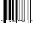 Barcode Image for UPC code 714370076632