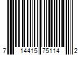 Barcode Image for UPC code 714415751142