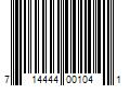 Barcode Image for UPC code 714444001041