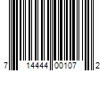 Barcode Image for UPC code 714444001072