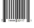 Barcode Image for UPC code 714444001171