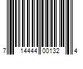 Barcode Image for UPC code 714444001324