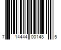 Barcode Image for UPC code 714444001485