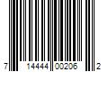 Barcode Image for UPC code 714444002062