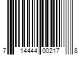 Barcode Image for UPC code 714444002178