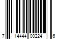 Barcode Image for UPC code 714444002246