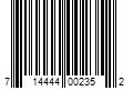 Barcode Image for UPC code 714444002352