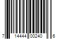 Barcode Image for UPC code 714444002406