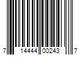 Barcode Image for UPC code 714444002437