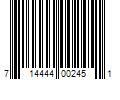 Barcode Image for UPC code 714444002451