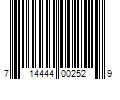 Barcode Image for UPC code 714444002529