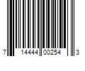 Barcode Image for UPC code 714444002543