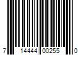 Barcode Image for UPC code 714444002550