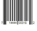 Barcode Image for UPC code 714444003182