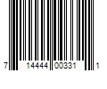 Barcode Image for UPC code 714444003311