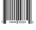 Barcode Image for UPC code 714444003342