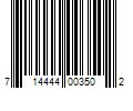 Barcode Image for UPC code 714444003502