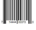 Barcode Image for UPC code 714444003700