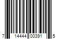 Barcode Image for UPC code 714444003915