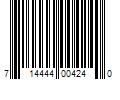 Barcode Image for UPC code 714444004240