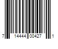 Barcode Image for UPC code 714444004271