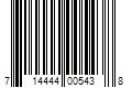 Barcode Image for UPC code 714444005438