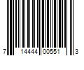 Barcode Image for UPC code 714444005513