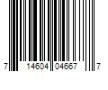 Barcode Image for UPC code 714604046677