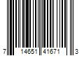 Barcode Image for UPC code 714651416713