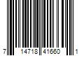 Barcode Image for UPC code 714718416601