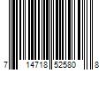 Barcode Image for UPC code 714718525808