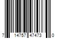 Barcode Image for UPC code 714757474730