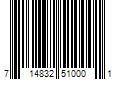 Barcode Image for UPC code 714832510001