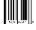 Barcode Image for UPC code 714838875470