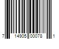 Barcode Image for UPC code 714905000781