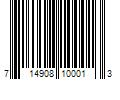 Barcode Image for UPC code 714908100013