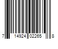 Barcode Image for UPC code 714924022658