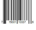 Barcode Image for UPC code 715001103376. Product Name: 