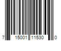 Barcode Image for UPC code 715001115300