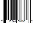 Barcode Image for UPC code 715244001002. Product Name: 