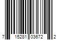 Barcode Image for UPC code 715281036722