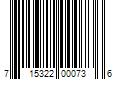 Barcode Image for UPC code 715322000736