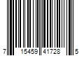 Barcode Image for UPC code 715459417285