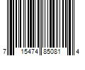 Barcode Image for UPC code 715474850814