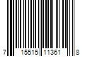 Barcode Image for UPC code 715515113618