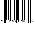 Barcode Image for UPC code 715515215619