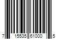 Barcode Image for UPC code 715535610005