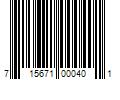 Barcode Image for UPC code 715671000401